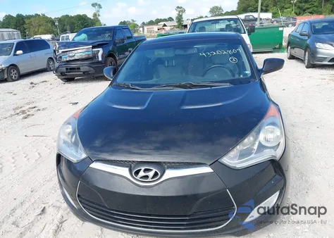 2013 Hyundai Veloster Base W/Gray z USA, uszkodzony, nr VIN KMHTC6AD7DU140243